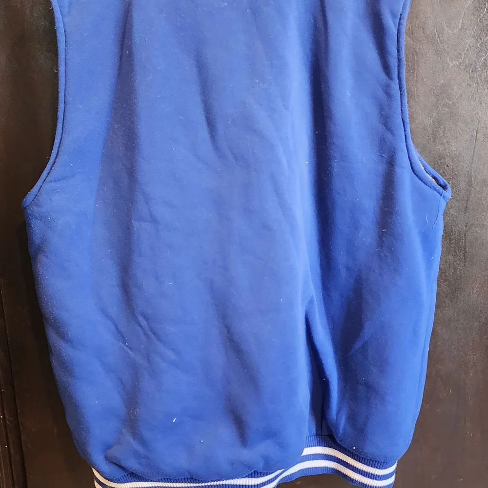 Dodgers Blue Men's Bomber Jacket - Picture 2 of 3